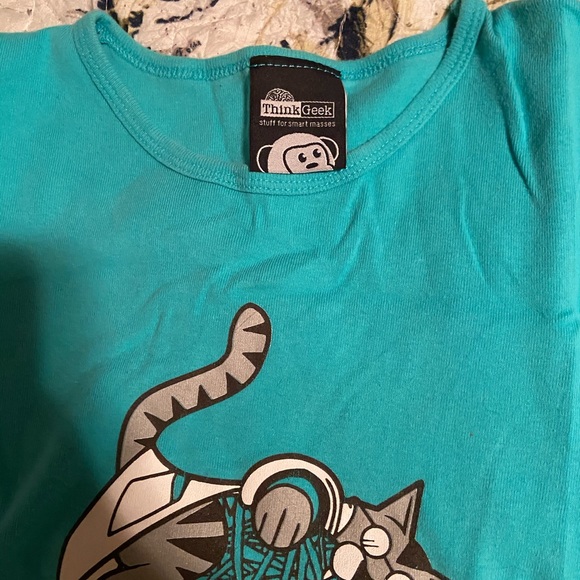 '*SOLD* String Theory' Cat T-Shirt, Think Geek - Picture 4 of 4